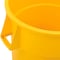 Global Industrial 55 Gallon Garbage Can, Yellow 240464YL - alternate 5